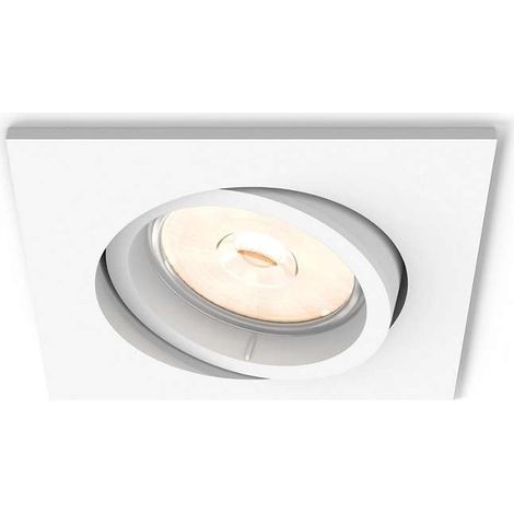Downlight LED Quadrato Foro 70x70 mm Enneper  Bianco (1/5)