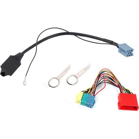 Adaptador de audio Bluetooth 5.0, 20 pines/8 pines, conector de radio, autorradio, compatible con A2 A3 8L 8P TT (1/5)