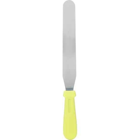 Spatule à épilation 8 pouces droite en acier inoxydable, couteau de mélange et ajustement de cire (1/5)