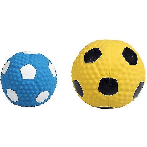 2 balles en latex pour chien (1/3)