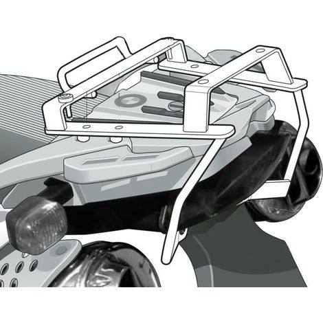 Shad Topcase-Träger für BMW F 650 GS, F 650 GS ABS, F 650 GS Dakar, F 650 GS Dakar ABS, G 650 GS, G 6