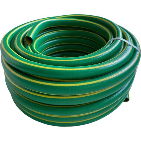 Tubo innaffio per irrigazione 4 strati antialga Verde Flessibile 3/4" da 15 mt Diametro 3/4" - 15 mt