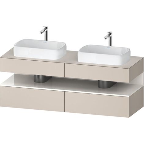 Duravit Collection One Konsolenwaschtischunterbau, 2 Auszüge, 2 (1/2)