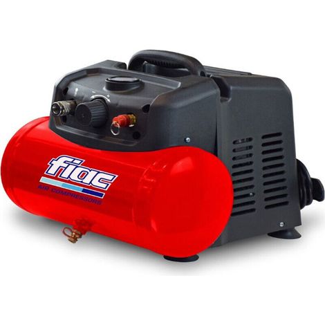COMPRESSORE D'ARIA PORTATILE CUBY 6/1100 SERBATOIO 6LT- 1,5HP-1,1KW-230V/50 FIAC (1/4)