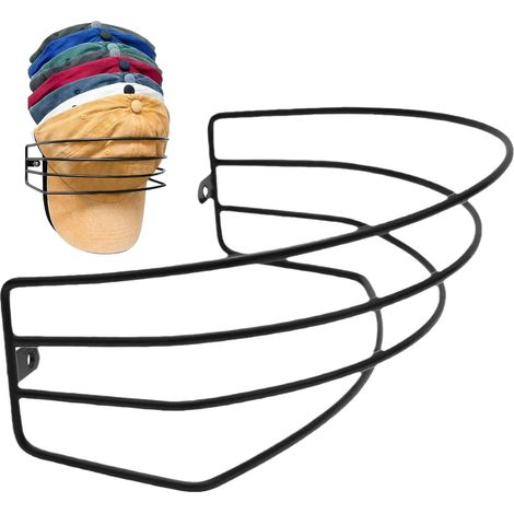 Support mural pour chapeaux, stable pouvant contenir jusqu'à 30 adhésifs Cintre pour chapeaux, pour placard, mode, utilitaire (1/5)