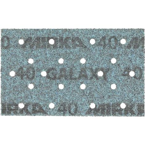 Mirka Galaxy 81 mm x 133 mm Grip Multifit Schleifstreifen P80 - P320, 50 Stück, Körnung: K320 Körnung, Packungsinhalt: 50 Stück (1/5)