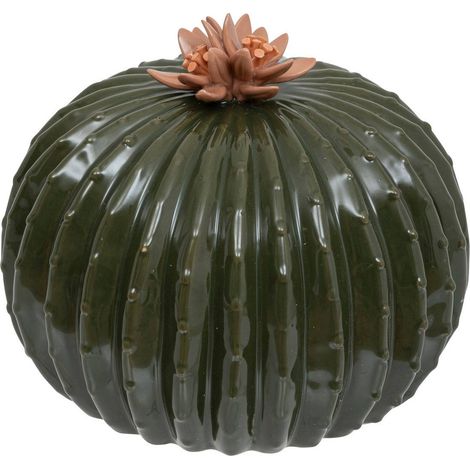Cactus boule déco Exotic panama H.20cm céramique - Atmosphera créateur d'intérieur