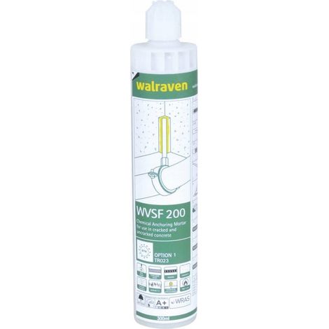 Chemischer Dübel Walraven wvsf200 wiederverwendbare Kartusche 300 ml