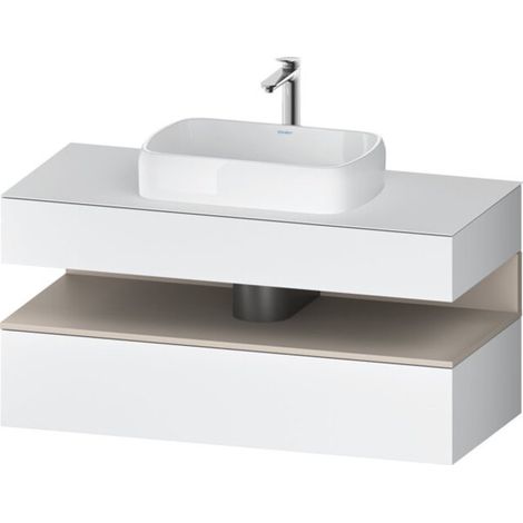 Duravit Collection One Konsolenwaschtischunterbau, 1 Auszug, 1 (1/2)