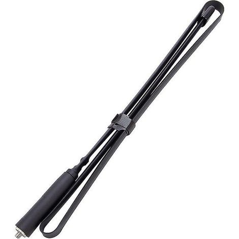 CREA Antenne tactique pour Uv-9r Plus Walkie double bande Vhf Uhf antennes pliables 108cm