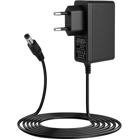 12V 1A Adaptateur d'alimentation Universelle, 1M avec Jack 5,5×2,5mm,Transformateur Secteur 100-240V pour Box TV, LED, caméra, routeur, hub USB, voiturette,et Autres Appareils Électroniques (1/5)