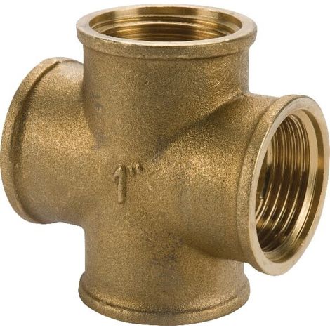 Racor en cruz rosca hembra 1" MZ FG1801MS