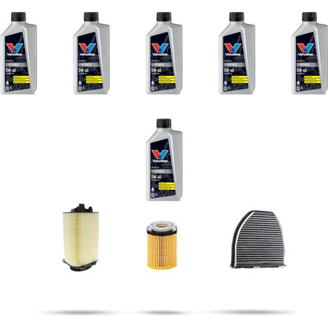Kit tagliando 3 FILTRI e 6L OLIO compatibile con Mercedes E Coupe Cabrio (A207,C207) 250 155kw dal 2013 (1/5)