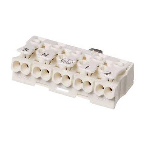 Borne pour luminaires Adels-Contact LK 980-01/5 B 21806 flexible: -2.5 mm² rigide: -2.5 mm² Nombre d