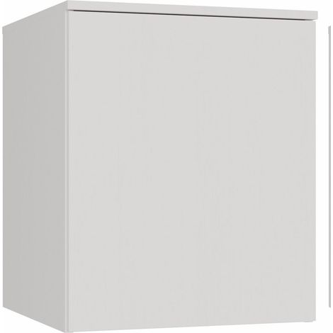 SD-50 Caisson Supérieur pour Armoire, Blanc, Étagère 50 cm, pour Dressing, Chambre (1/5)