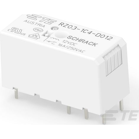 TE Connectivity RZ03-1A4-D012 Industrierelais Nennspannung: 12 V/DC  1 Schließer  1 St.
