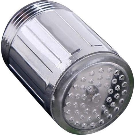 Grifo de baño, lámpara LED, aireador de grifo, grifo de fregadero de cocina con LED y boquilla pulverizadora, grifos de cocina con LED (1/5)
