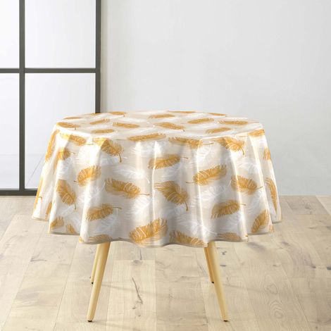 Nappe Toile Cirée Ronde "Sarina" 160cm Multicolore