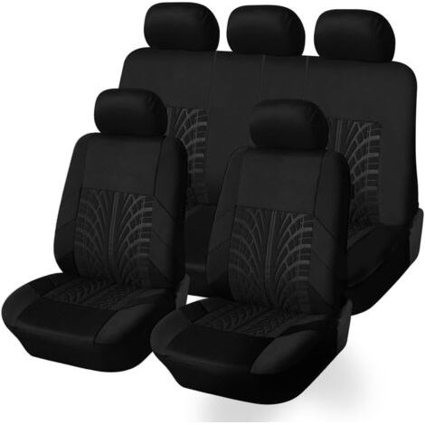 Auto Ensembles Housses Siège pour Renault Clio 5 Clio 4 Clio 3 Estate 2001-2024, Housse de Protection Siège Voiture Respirant Protection Couvre Sieges