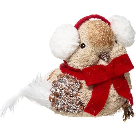Uccelli in polistirolo h 23 cm - Feeric lights & christmas (1/2)