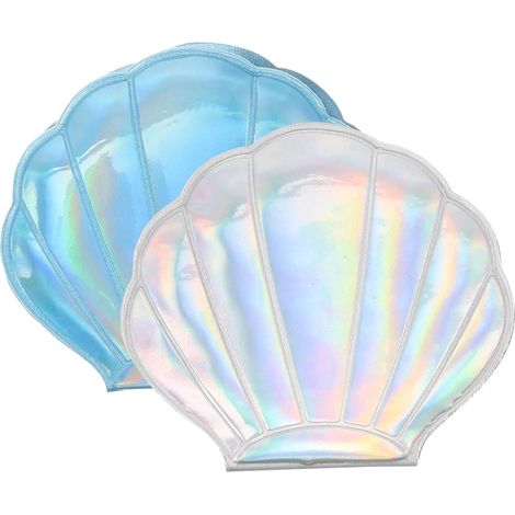 2 Pièces Miroir De Maquillage Recto Compact pour Voyage Miroir Cosmétique Portable Simple (1/5)
