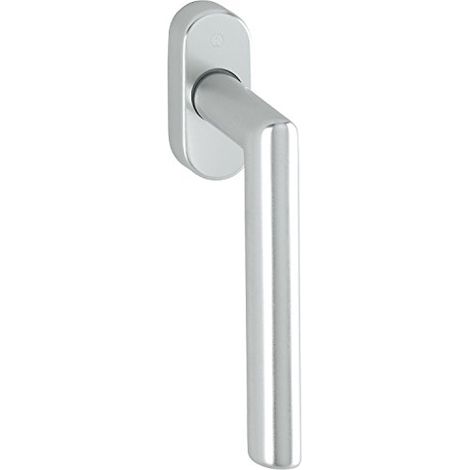 HOPPE 3820371 Maniglia per finestra Amsterdam, VK 7 x 37 mm, argento anodizzato, Stift 7x37 mm Alu silber eloxiert (1/2)