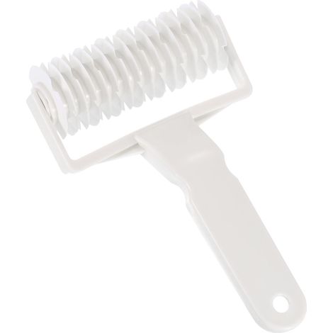 Rouleau de pâte à pizza en plastique avec pointes - Accessoires de four à pizza pour la maison et le commerce - 20 cm (1/4)