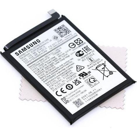 Batterie pour d'origine Scud-WT-W1 pour Samsung Galaxy A22 5G (A226B) avec Chiffon de Nettoyage d'écran mungoo multicolore