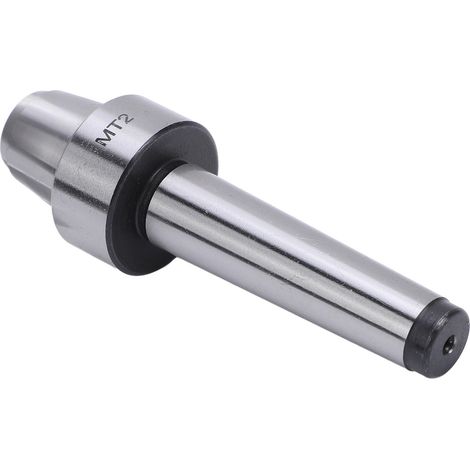 Poupée mobile MT2 en acier inoxydable avec pointe et cuvette pour tour à bois et métal, cône Morse 2 (1/5)