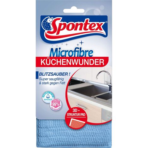 Accessorio per la pulizia spontex kitchenwunder 3d assorbente lavabile