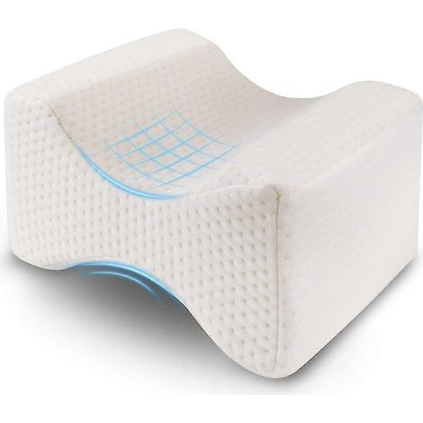 Oreiller orthopédique pour genoux Mousse à mémoire de forme Convient aux personnes dormant sur le côté (1/4)
