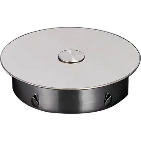 Cache-trou de cheminée, extrémité de tuyau de cheminée, résistant à la chaleur, couvercle de conduit de cheminée, couvercle de tuyau de poêle pour tuyaux (75 mm) (1/4)