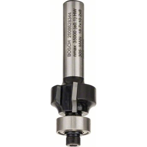 Bosch Abrundfräser  Standard for  Wood 8  x 18  mm 7  x 53  mm -  2608628344 (1/4)