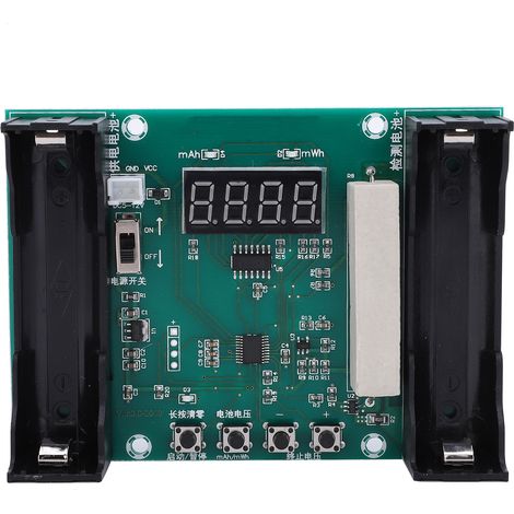 Testeur de capacité de batterie 18650 Module mesure décharge Numérique MAH MWH (1/5)