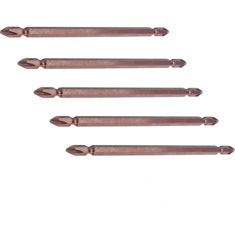 5-teiliges 150-mm-Schraubendreher-Bit-Set mit Doppelkopfschraubendreher, elektrisches Reparatur- und Ersatzteilset (1/5)