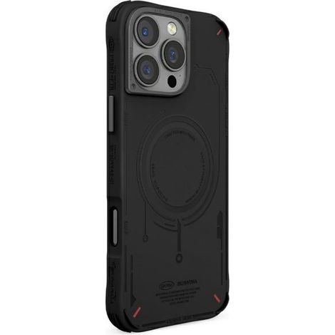 Funda Skinarma Mecha para iPhone 16 Pro de 6.3 pulgadas con carga magnética, color negro. (1/5)