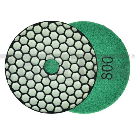 DISCO ABRASIVO LEVIGATURA LUCIDATURA A SECCO GRES 100mm GR800 G78934