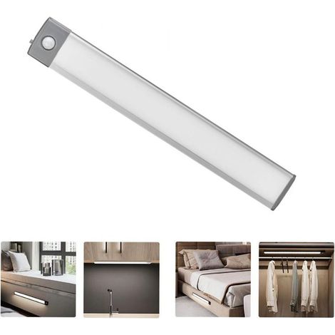 BANDE LUMINEUSE LED À DÉTECTEUR DE MOUVEMENT POUR PLACARD 10 W TE-B0558 (1/2)