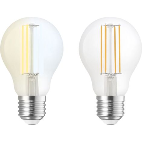 LED-Lampe GLS 5W 2700K-6500K COG 230V CCT+dimm klar Wi-Fi SpectrumSMART WOJ+14418 (1/4)