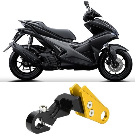 Culbuteur de frein arrière en aluminium CNC modifié pour moto Yamaha Aerox nvx155 (Jaune) (1/5)