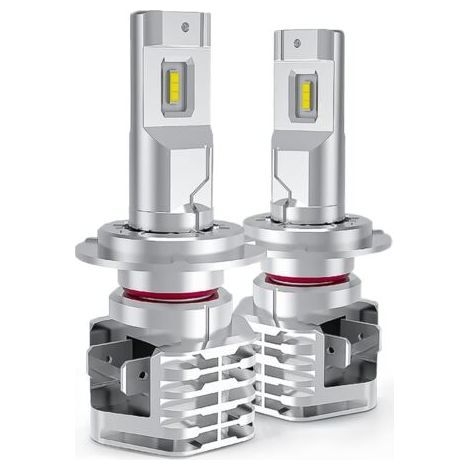 H7 LED, 6500K Blanc pour Voiture de 12V-24V Hi/Lo Beam Kit d'ampoule Phare de Conversion. (2 Pcs) (1/5)