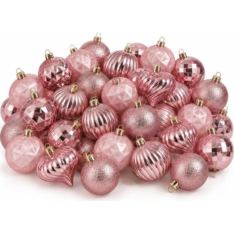 Mica Decorations Babe de Noël Rose H6xl6xL6cm (1/5)