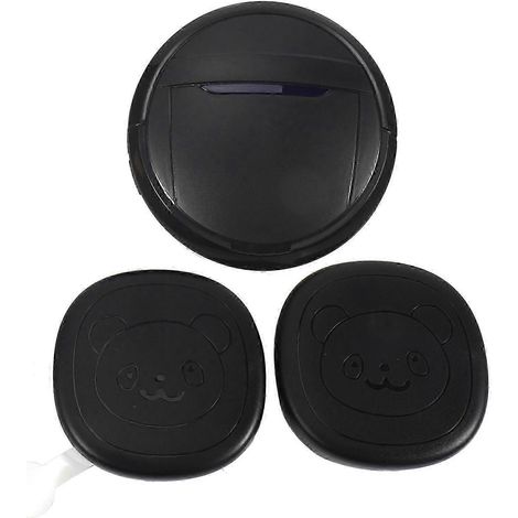 Sonnette sans fil pour chiens, sonnette multifonctionnelle avec capteur de mouvement (récepteur et émetteur), outils de dressage, prise standard américaine. (1/5)