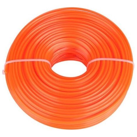 Ficelle de Débroussaillement en Nylon Carrée 3mm pour Tondeuse (50m) (1/3)