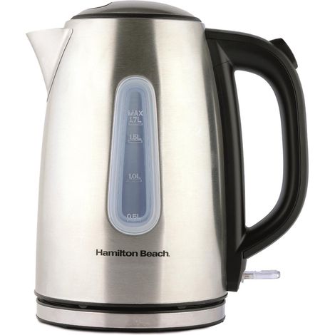 Hamilton Beach Rise 1.7L Brushed Stainless Steel Kettle (1/5)