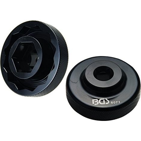 BGS inserto  bussola esagonale/doppio esagono  12,5 mm  (1/2")  per fissaggio  ruota Ducati  SW 28/55  mm - 5071