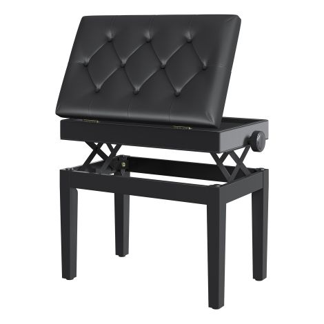 Banquette de piano (avec compartiment de rangement et hauteur réglable) — Le compagnon idéal des passionnés de musique