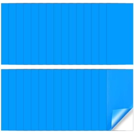 Selbstklebende Schwimmbad-Reparatur-Patches - 30-teiliges Set - Wasserdichtes und langlebiges PVC