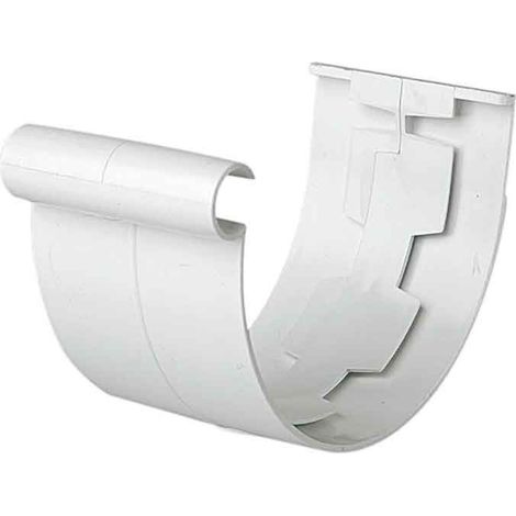 Unión Encolar Blanco Redondo PVC Canalón JIMTEN  Medidas  Accesorios Fontanería: 25mm