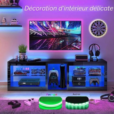 Rose Ruban LED COB 2m, DC5V USB Bande Chambre 480LED/m CRI90+ 4mm Dimmable Fancy TV DC5V-4mm Rose BANDE LED (1/5)